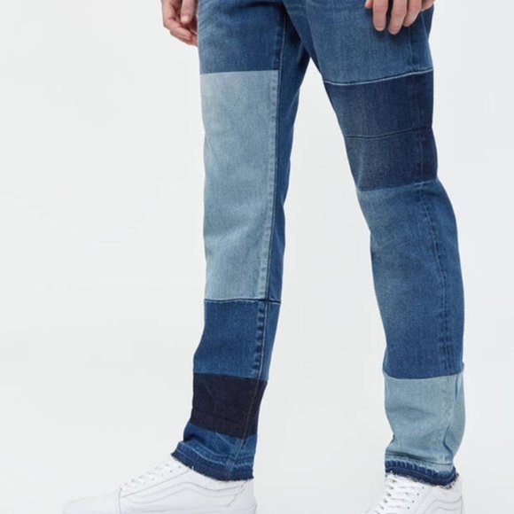 LEVI'S 30 X34 NWT Made & Crafted Patchwork Selvedge Jeans NWT W31 - Picture 3 of 13